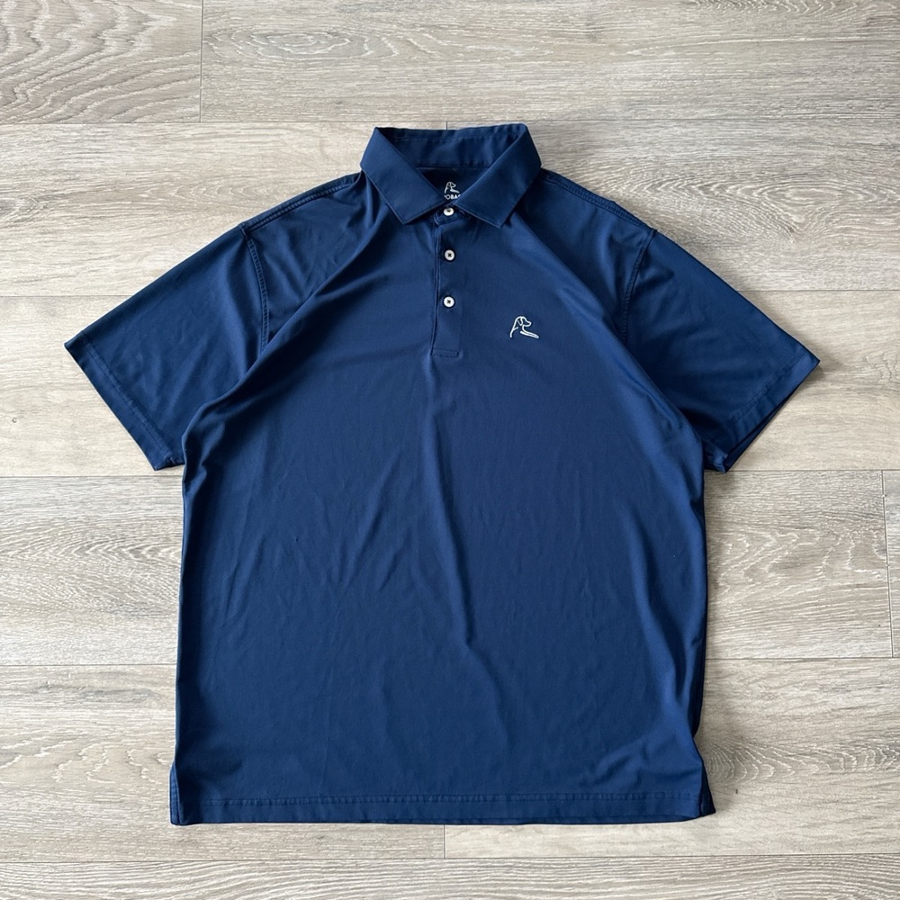 Rhoback Navy Blue Polo Shirt